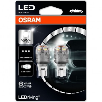 Автолампы OSARAM LED ≠ W16W LEDRIVING 9213CW-02B Автолампы OSARAM LED ≠ W16W LEDRIVING 9213CW-02B