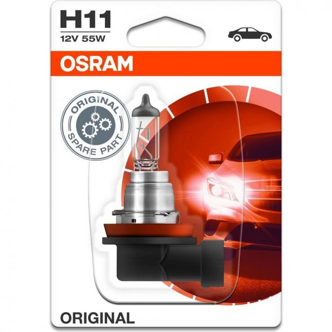 Автолампы OSRAM H11 ORIGINAL LINE 64211-01B (1 шт) 4008321171252