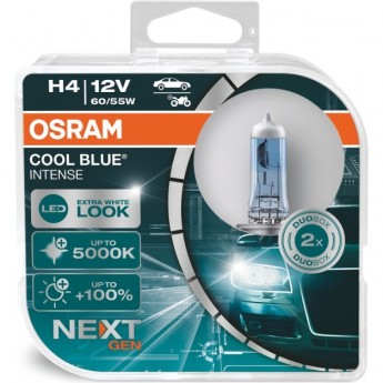 Автолампы OSRAM H4 COOL BLUE® INTENSE Next Gen 64193CBN-HCB