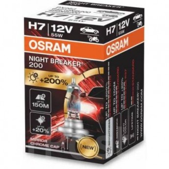 Автолампы OSRAM H7 NIGHT BREAKER 200 64210NB200