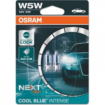Автолампы OSRAM W5W COOL BLUE® INTENSE Next Gen 2825CBN-02B (2825HCBN-02B)