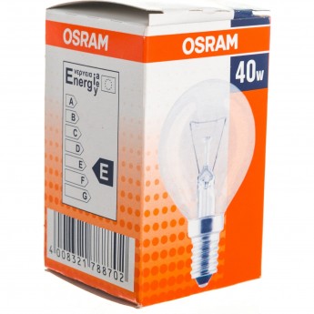 Лампа накаливания OSRAM CLASSIC P CL 40W E14 Лампа накаливания OSRAM CLASSIC P CL 40W E14